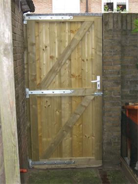 Tuinpoort deur