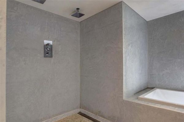 Douche verven i.p.v. tegels
