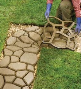 Betonnen koppelsteentjes gietvorm KLUSIDEE.NL