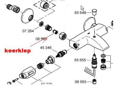 Thermostatische Kraan V. Grohe Geeft Koud Water | Klusidee.Nl