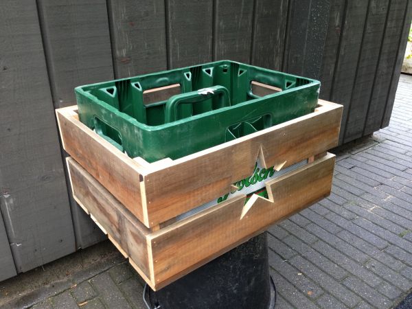 een schuldeiser Lam ontsmettingsmiddel Houten fietskratten met ongewenste scheurtjes | KLUSIDEE.NL