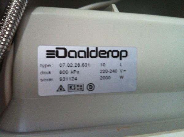 Illustreren meester snijder Daalderop boiler verwarmt niet meer | KLUSIDEE.NL