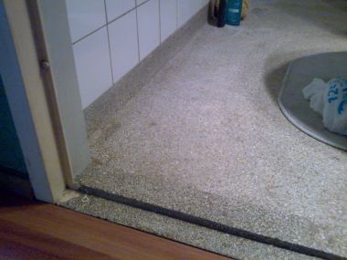 Verwonderlijk Badkamervloer granito verwijderen? Of.... FU-66