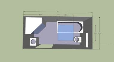 Schatting lenen een keer Lichtplan spotjes in de badkamer | KLUSIDEE.NL