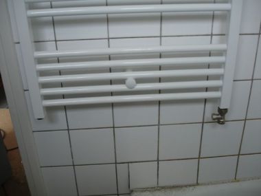 Aansluiten handdoekradiator |