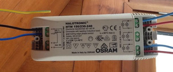 Hoe sluit ik Osram halotronic aan? | KLUSIDEE.NL