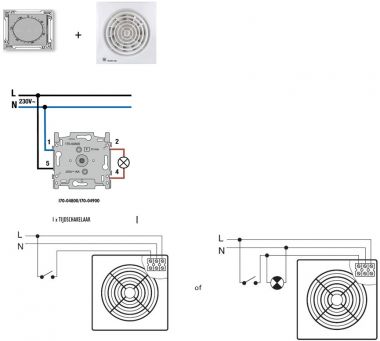 Baffle Onleesbaar voorjaar Ventilator met timer aansluiten op een tijdschakelaar | KLUSIDEE.NL