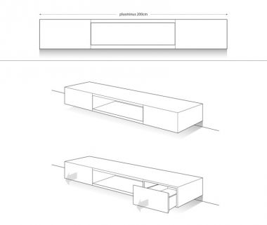 Betere TV/audio meubel maken. IT-12