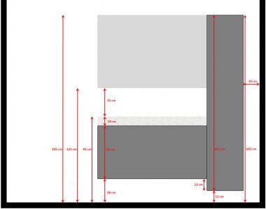 bedrijf Blind Ananiver Badkamer: Plaatsingshoogte badmeubel/hoge kast/spiegel | KLUSIDEE.NL