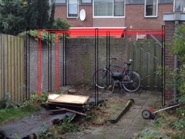 Afdak in tuin | KLUSIDEE.NL