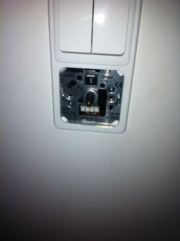 Dimmer kapot!