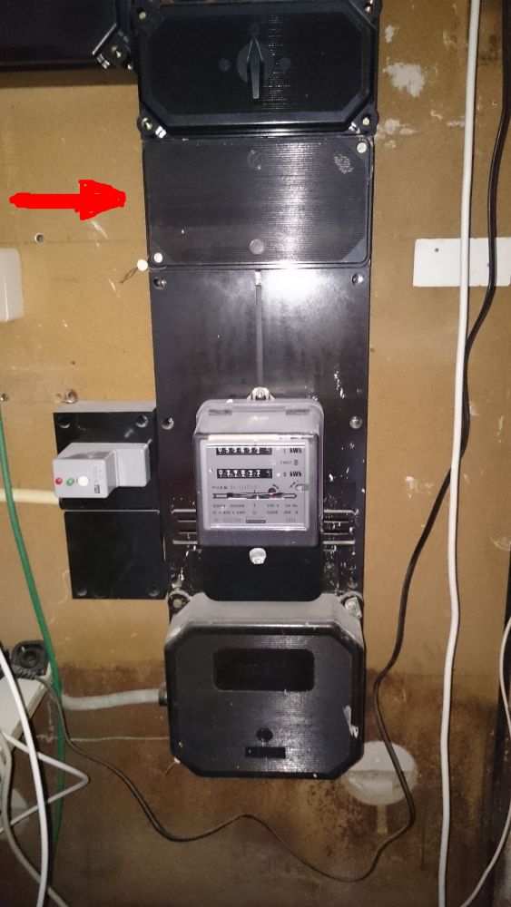 Meterkast onbekende tussenaansluiting kwh meter KLUSIDEE.NL