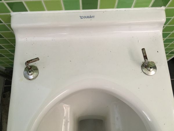 Rally kralen zoete smaak Toiletbril demonteren Duravit Starck | KLUSIDEE.NL