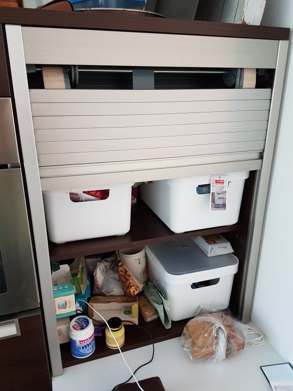 Storing gemak Installeren Roldeur keukenkastje defect | KLUSIDEE.NL