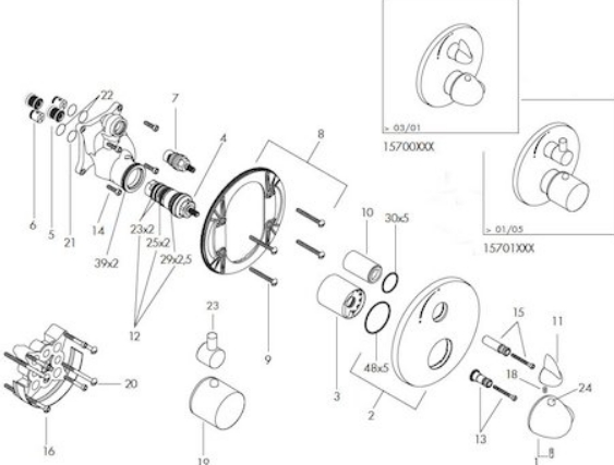 Ambassade Amuseren Phalanx Hoe krijg ik thermostaatkraan hansgrohe los? | KLUSIDEE.NL