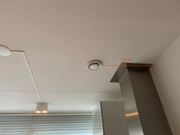 Zeeziekte Wonderbaarlijk fout Probleem; ventilatie punt in de weg voor plafond koof | KLUSIDEE.NL