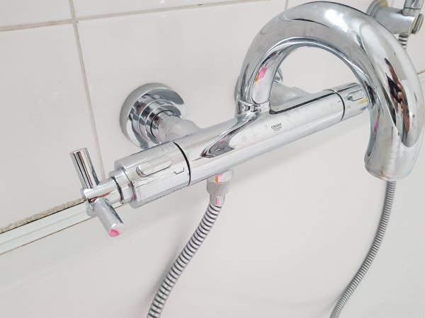 oriëntatie lancering Prime Grohe thermostaatkraan knop demonteren | KLUSIDEE.NL