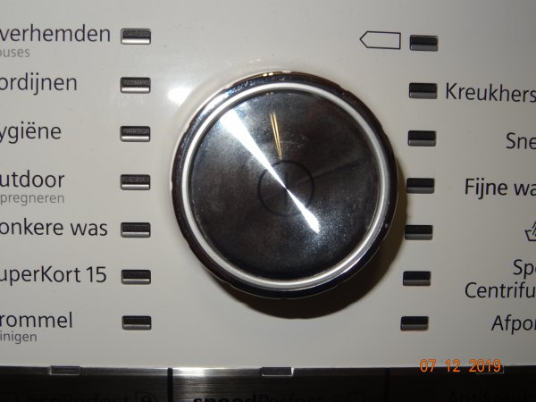 Matroos kas een vuurtje stoken Siemens wasmachine lamjes rechts van de knop branden niet | KLUSIDEE.NL