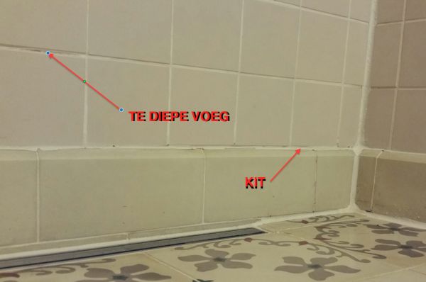 voegen badkamer renoveren kitten klusidee nl